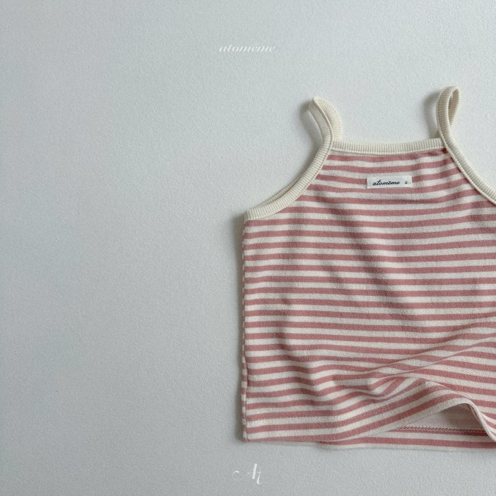 Atomeme - Korean Baby Fashion - #babyfever - Naive Terry Sleeveless Tee - 5