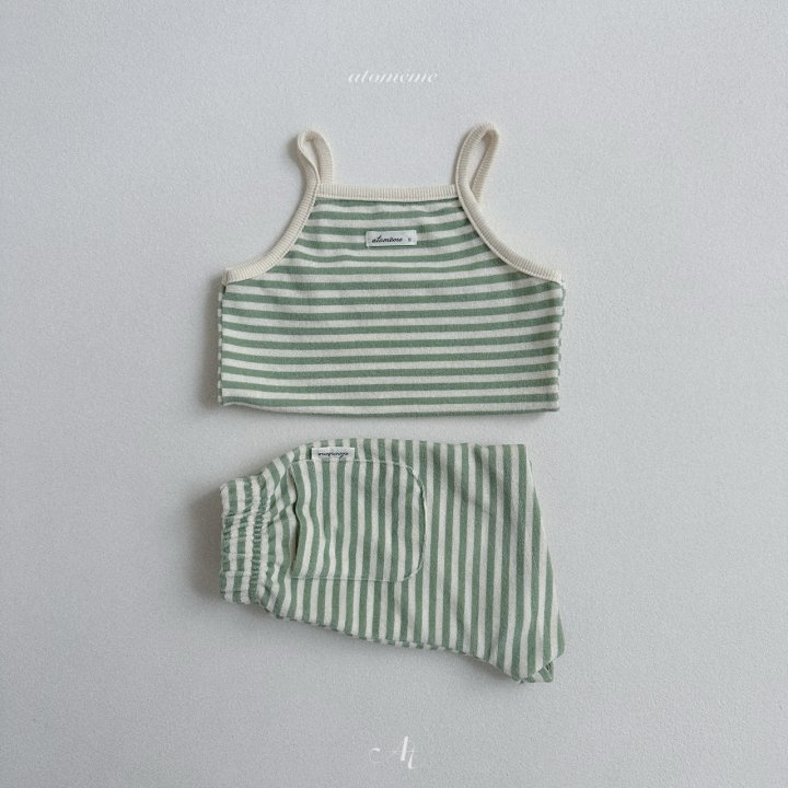 Atomeme - Korean Baby Fashion - #babylifestyle - Naive Terry Sleeveless Tee - 7