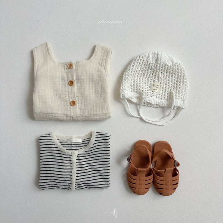 Atomeme - Korean Baby Fashion - #babyoninstagram - Crochet Bonnet - 11