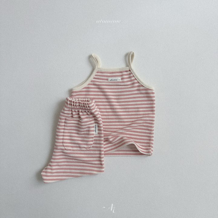 Atomeme - Korean Baby Fashion - #babyoutfit - Naive Terry Sleeveless Tee - 10