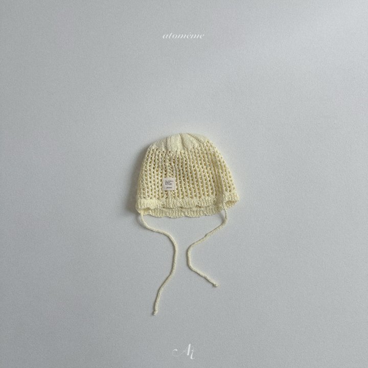 Atomeme - Korean Baby Fashion - #smilingbaby - Crochet Bonnet - 3