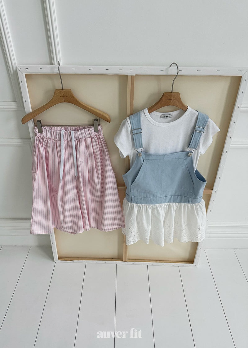 Auver_Fit - Korean Women Fashion - #momslook - Punched Strap Sleeveless - 12
