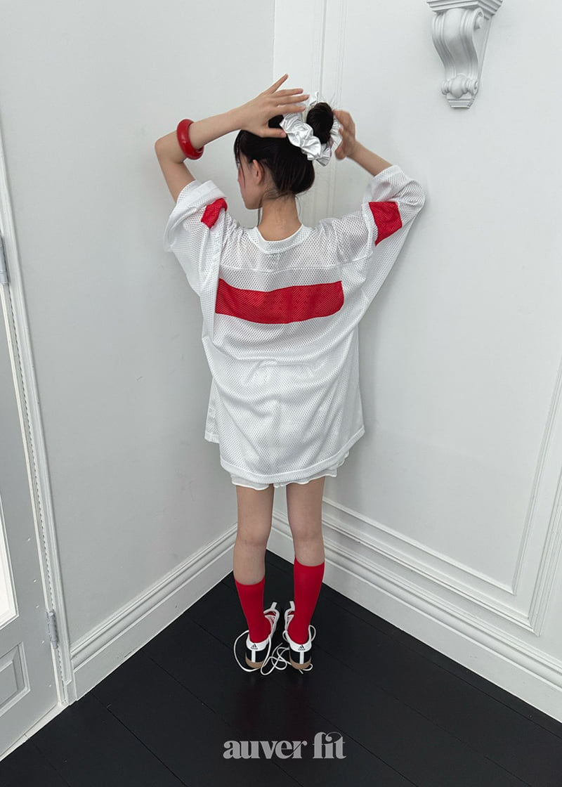 Auver_Fit - Korean Women Fashion - #momslook - A Short-Sleeved Jersey Tee - 5