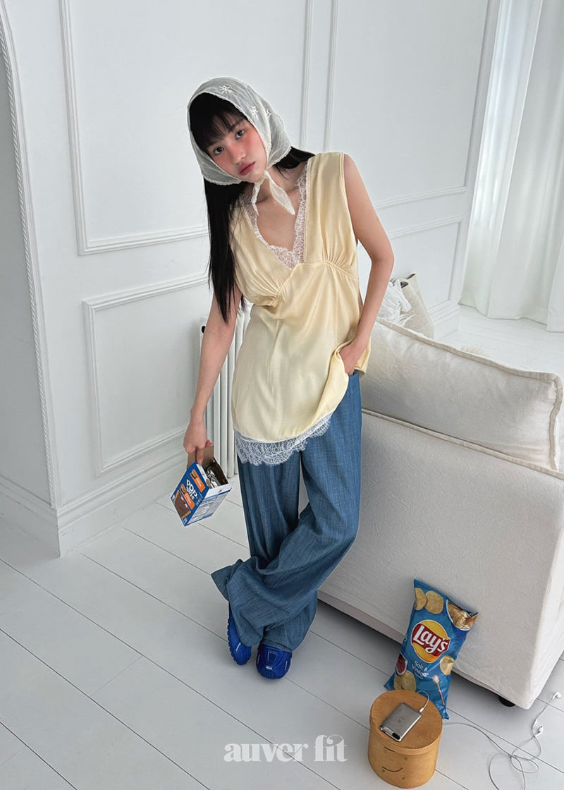Auver_Fit - Korean Women Fashion - #momslook - Lingerie Satin Dress - 12