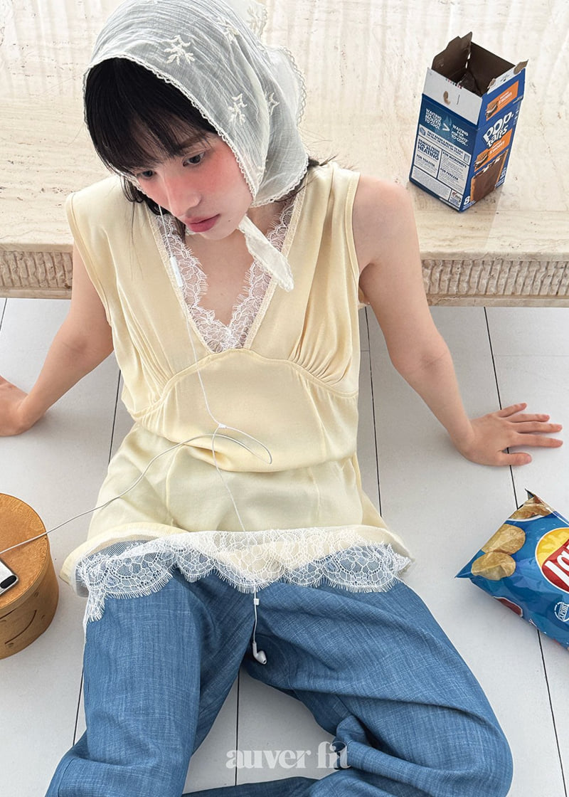 Auver_Fit - Korean Women Fashion - #momslook - Lingerie Satin Dress - 6
