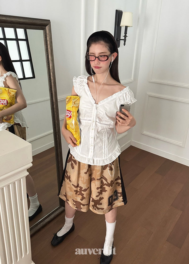 Auver_Fit - Korean Women Fashion - #momslook - Jane Off-Shoulder Sleeveless