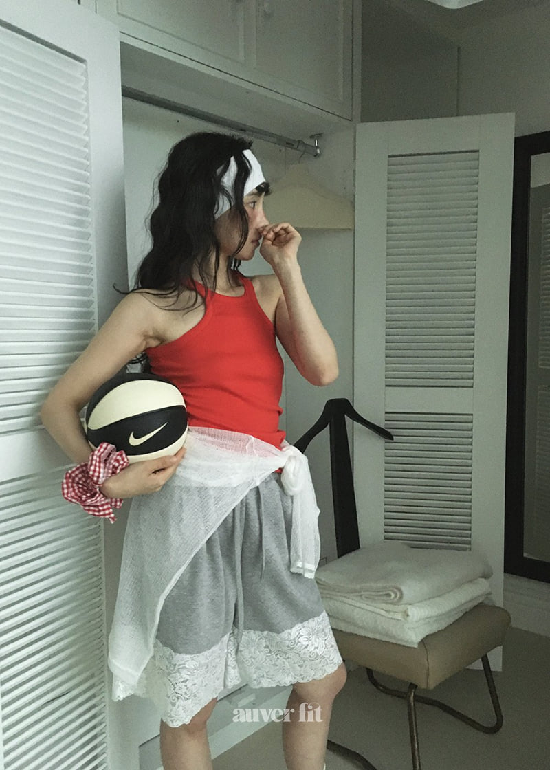 Auver_Fit - Korean Women Fashion - #momslook - Halter Neck Sleeveless - 5
