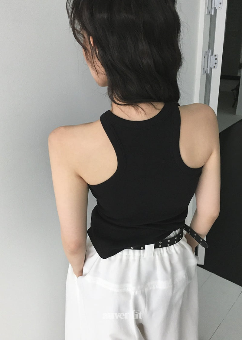 Auver_Fit - Korean Women Fashion - #momslook - Halter Neck Sleeveless - 7