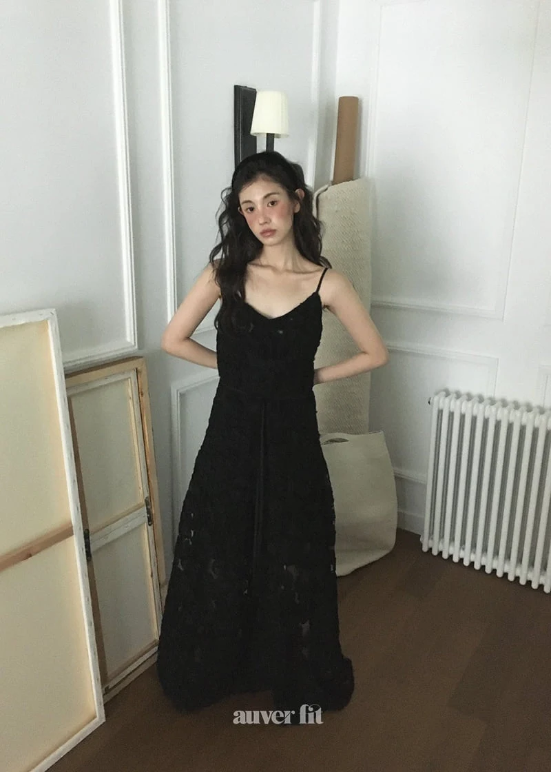 Auver_Fit - Korean Women Fashion - #womensfashion - Chiffon Flower Dress - 4