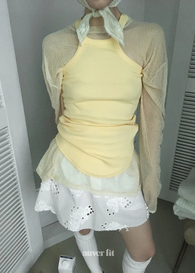 Auver_Fit - Korean Women Fashion - #pursuepretty - Summer Net Tee - 8