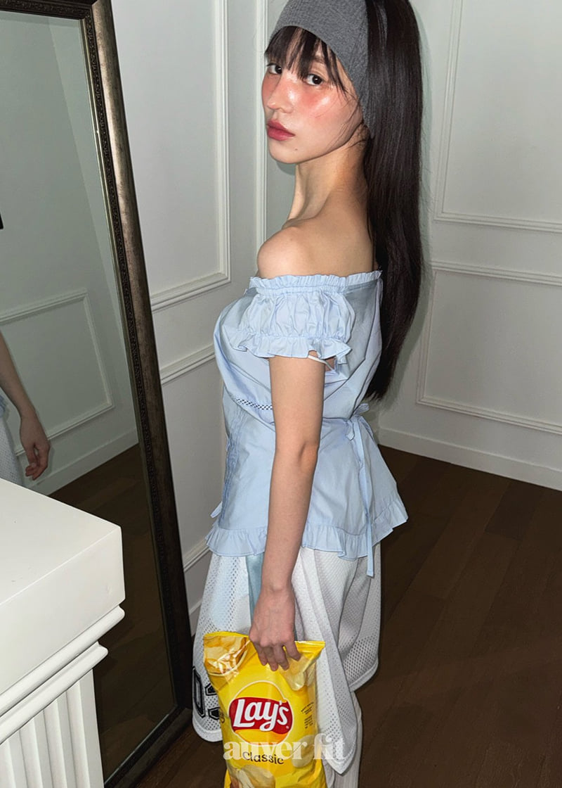 Auver_Fit - Korean Women Fashion - #womensfashion - Jane Off-Shoulder Sleeveless - 8
