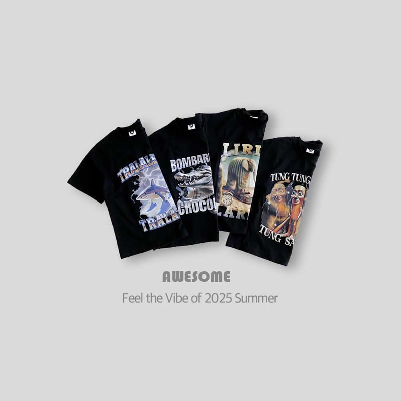 Awesome Bebe - Korean Children Fashion - #Kfashion4kids - Italian Brainrot Tee - 3