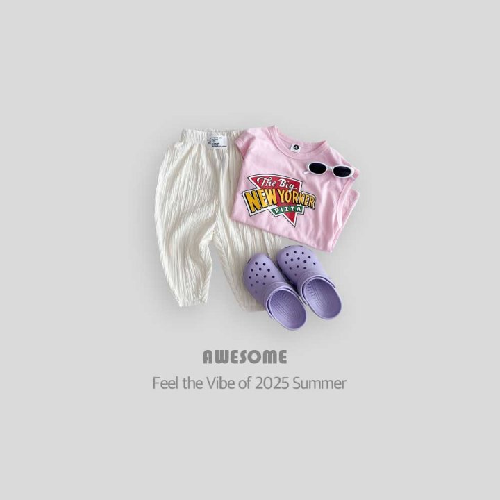 Awesome Bebe - Korean Children Fashion - #designkidswear - New York Pizza Sleeveless