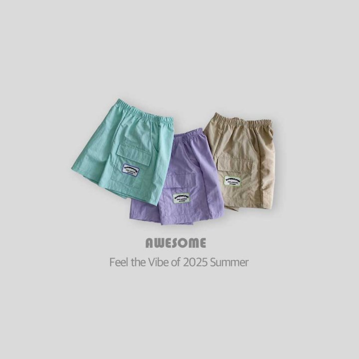 Awesome Bebe - Korean Children Fashion - #fashionkids - (Waterproof) Origami Pocket Half Pants