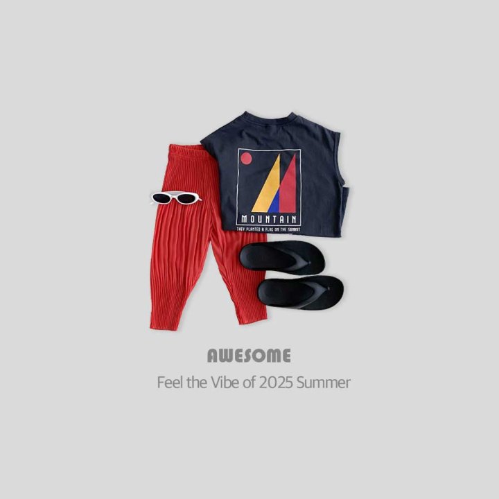 Awesome Bebe - Korean Children Fashion - #kidzfashiontrend - Mountain Sleeveless - 8