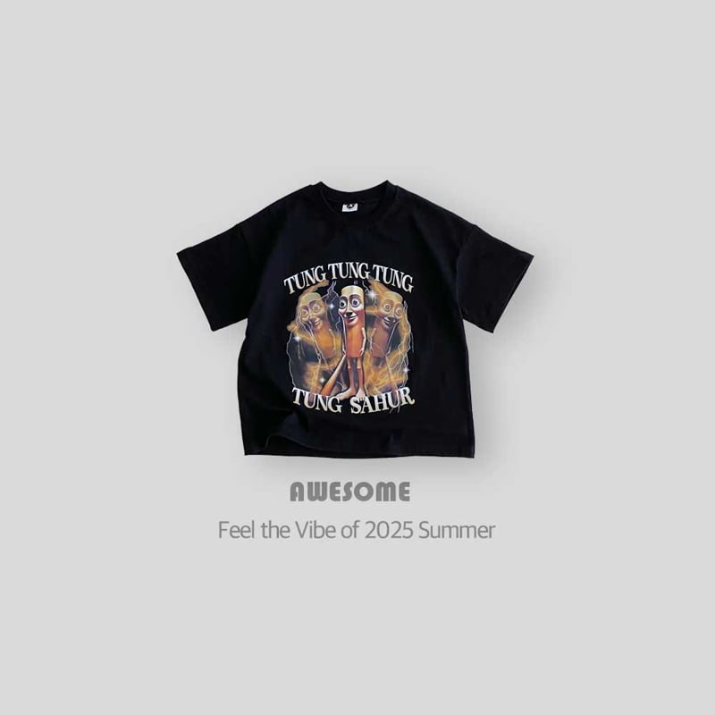 Awesome Bebe - Korean Children Fashion - #magicofchildhood - Italian Brainrot Tee - 5