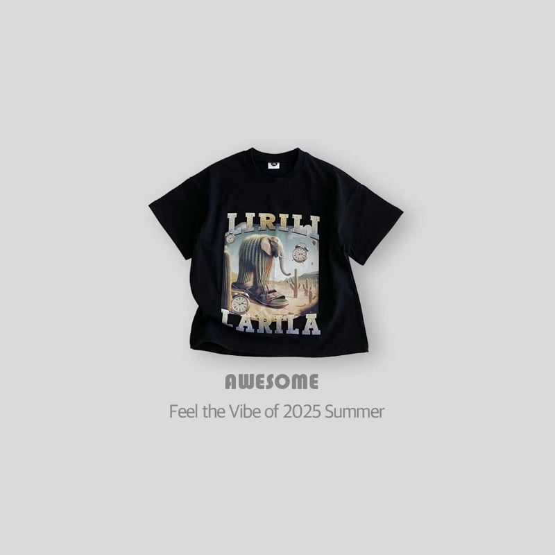Awesome Bebe - Korean Children Fashion - #minifashionista - Italian Brainrot Tee - 6