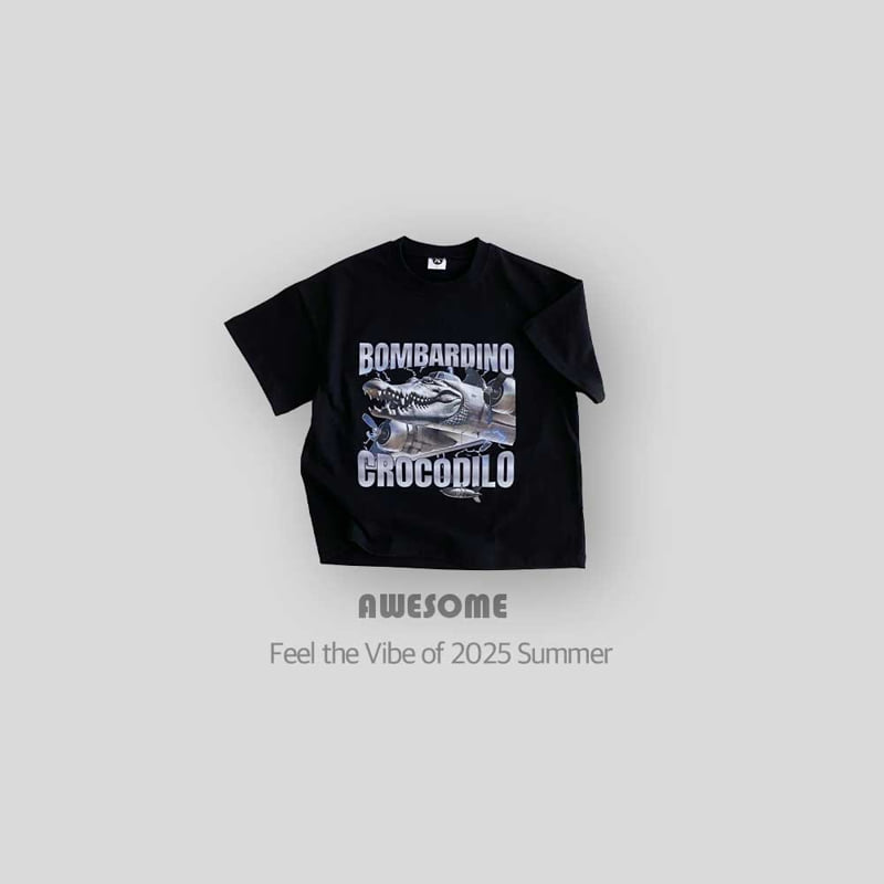 Awesome Bebe - Korean Children Fashion - #prettylittlegirls - Italian Brainrot Tee - 7