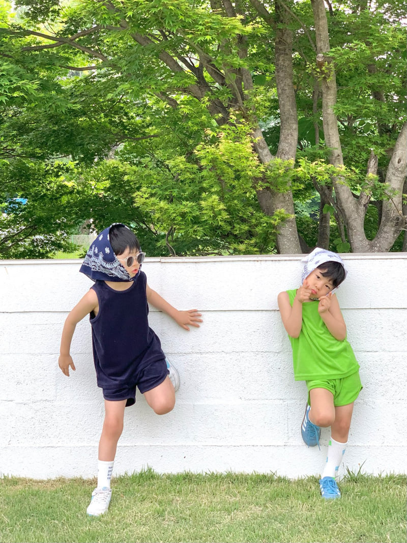 Bailey - Korean Children Fashion - #Kfashion4kids - Maron Terry Sleeveless - 9