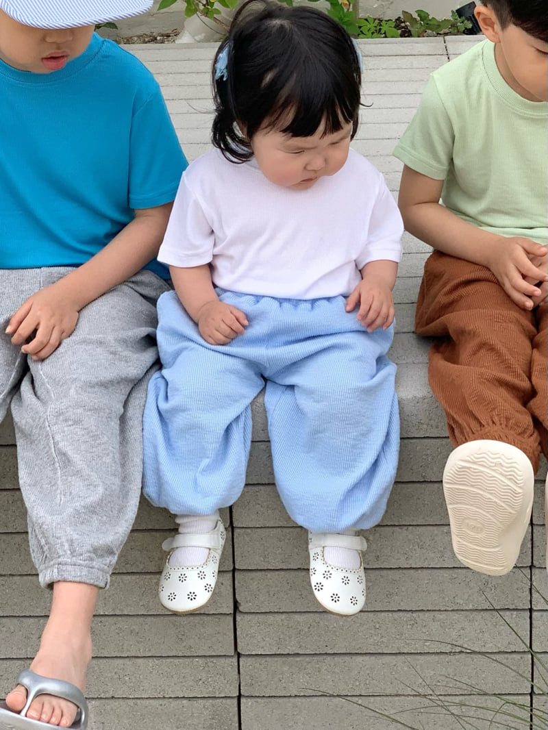 Bailey - Korean Children Fashion - #designkidswear - Pure Ribbed Tee - 7