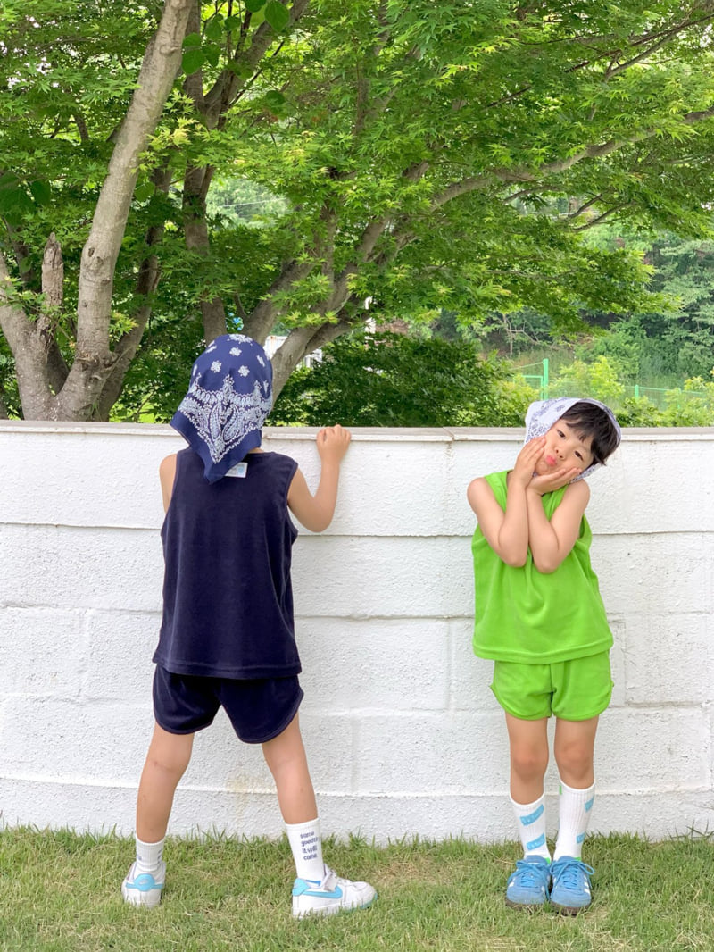 Bailey - Korean Children Fashion - #kidsstore - Maron Terry Sleeveless - 7
