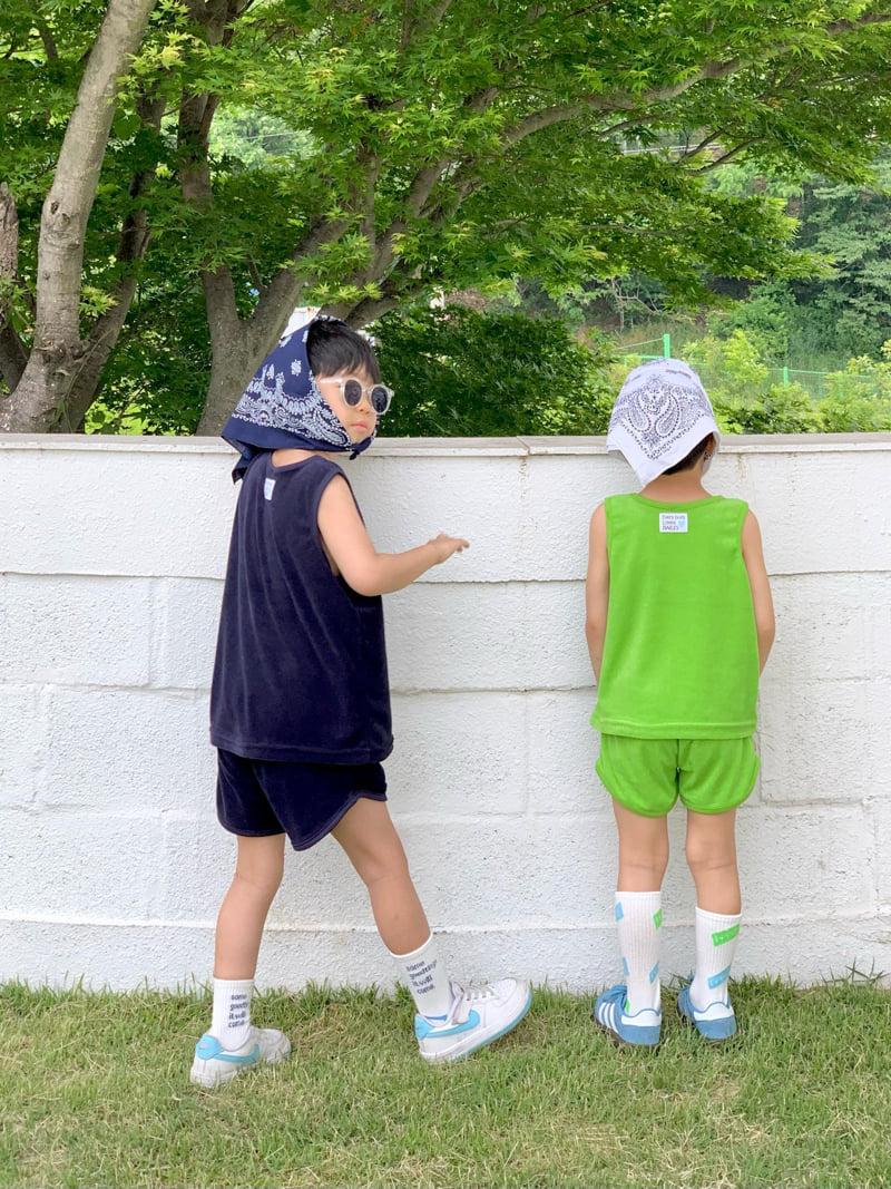 Bailey - Korean Children Fashion - #kidzfashiontrend - Maron Terry Sleeveless - 8