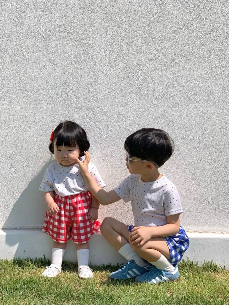 Bailey - Korean Children Fashion - #minifashionista - Dot Ribbed Tee - 11
