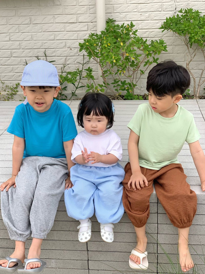 Bailey - Korean Children Fashion - #prettylittlegirls - Pure Ribbed Tee