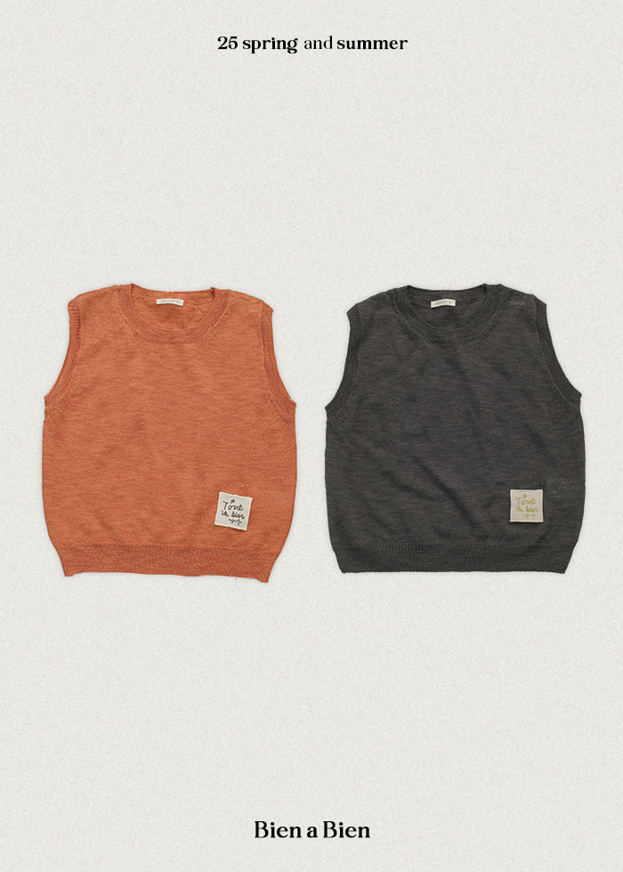 Bien A Bien - Korean Children Fashion - #Kfashion4kids - Lumi Knit Cami Top - 2