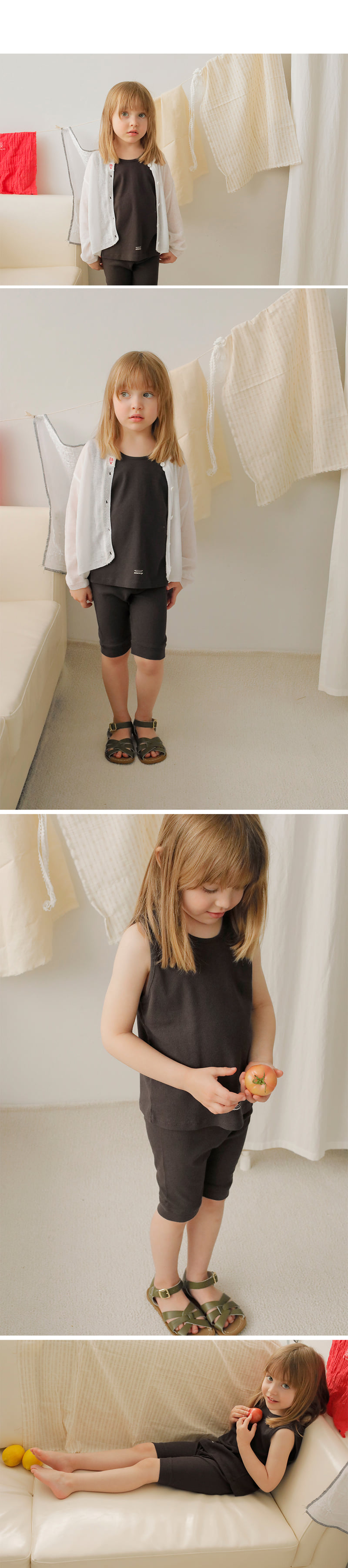 Bien A Bien - Korean Children Fashion - #magicofchildhood - Herona Cami Top - 5