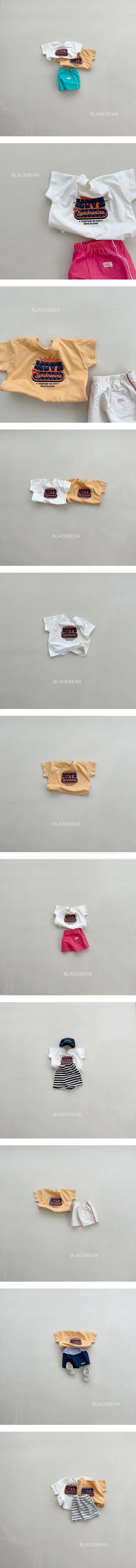 Black Bean - Korean Children Fashion - #childofig - Move Tee - 2