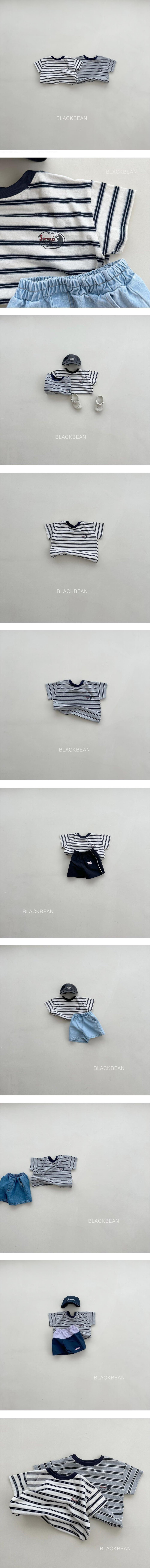 Black Bean - Korean Children Fashion - #fashionkids - Marine Tee - 2