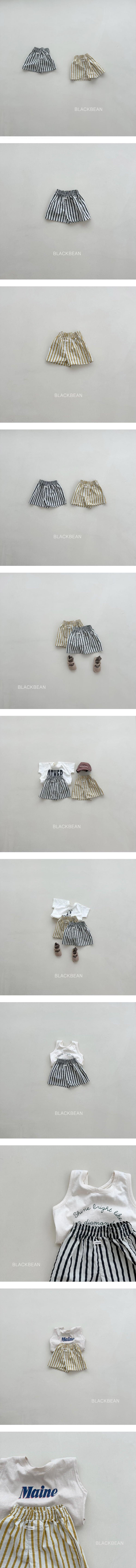 Black Bean - Korean Children Fashion - #stylishchildhood - Wood Pants - 2