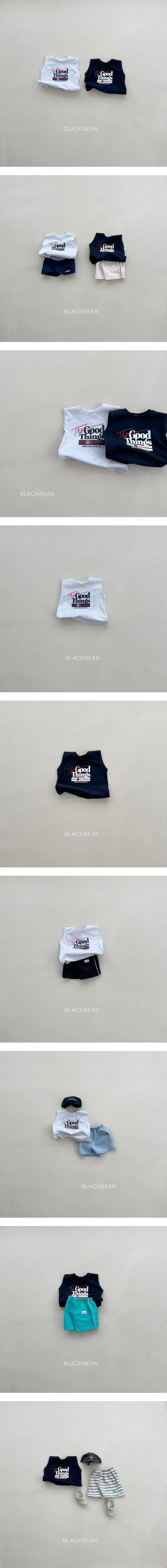 Black Bean - Korean Children Fashion - #todddlerfashion - Root Sleeveless - 2