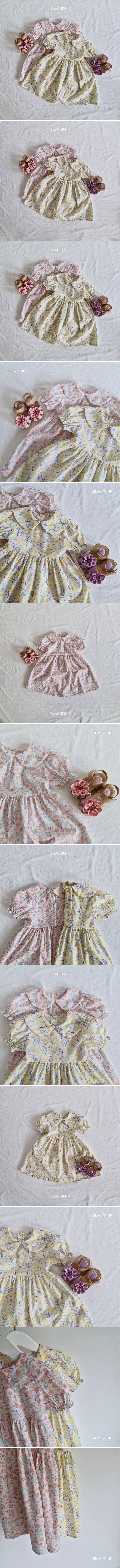 Black Pink - Korean Children Fashion - #discoveringself - Sablé One-piece