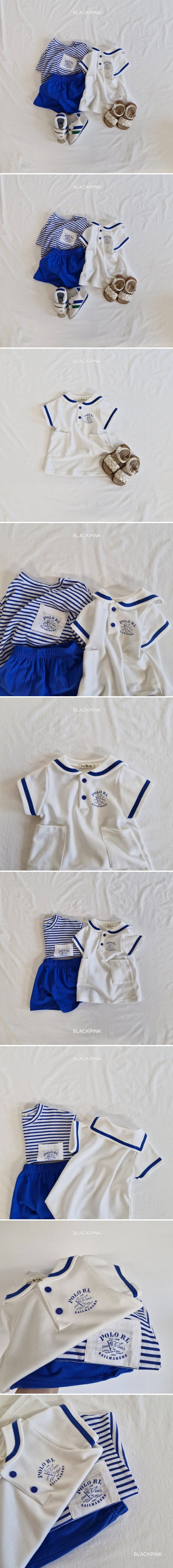 Black Pink - Korean Children Fashion - #kidsshorts - Marine One-piece