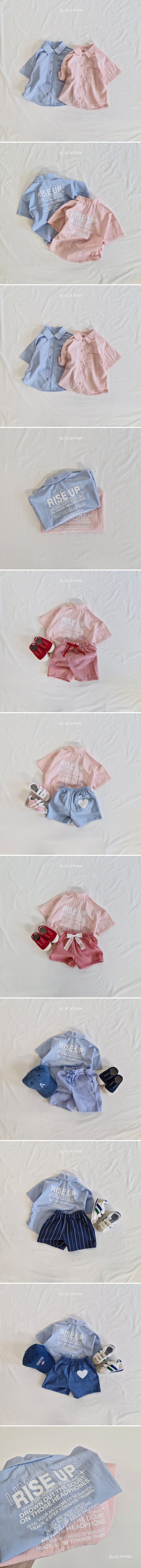 Black Pink - Korean Children Fashion - #kidsstore - RISRUP Shirt