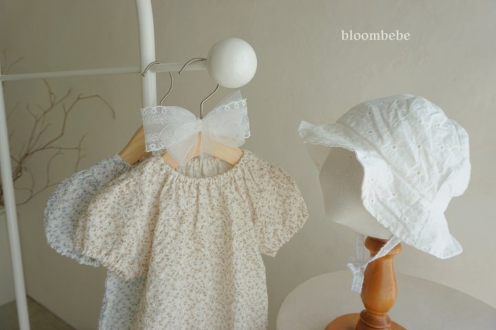 Bloombebe - Korean Baby Fashion - #babyboutique - Tiny Floral Baby Suit - 3