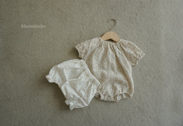 Bloombebe - Korean Baby Fashion - #babyfashion - Tiny Floral Baby Suit - 6