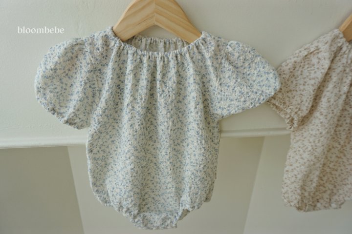 Bloombebe - Korean Baby Fashion - #babygirlfashion - Tiny Floral Baby Suit - 8