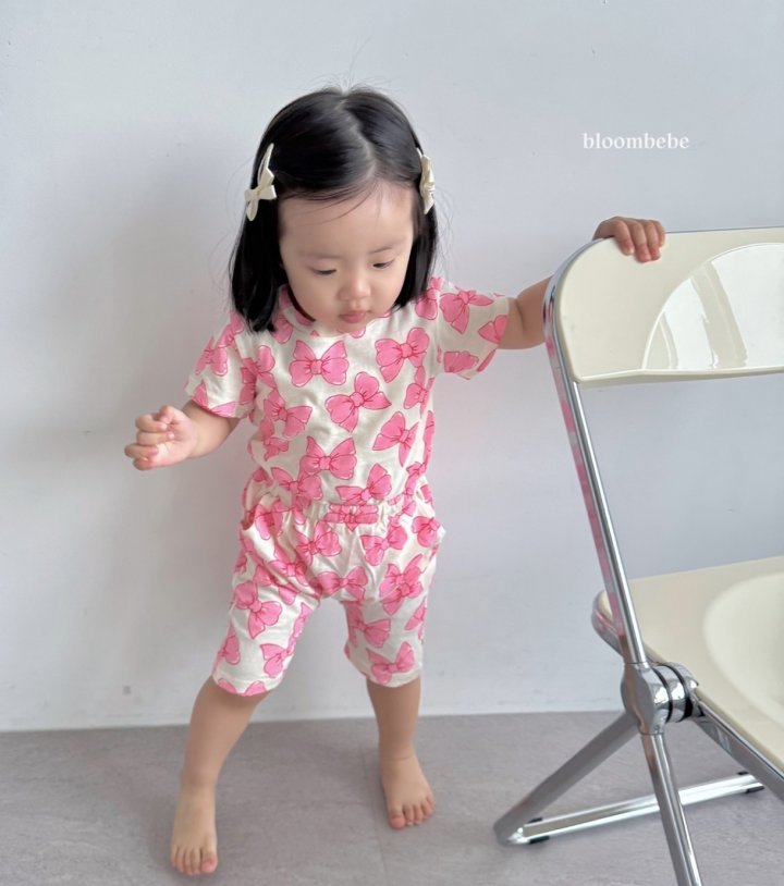 Bloombebe - Korean Baby Fashion - #babygirlfashion - Baggy Fit Top Bottom Set - 5