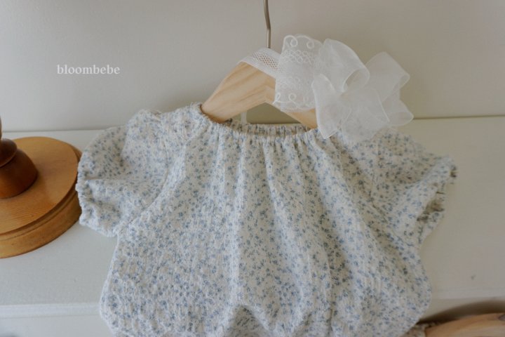 Bloombebe - Korean Baby Fashion - #babylifestyle - Tiny Floral Baby Suit - 9