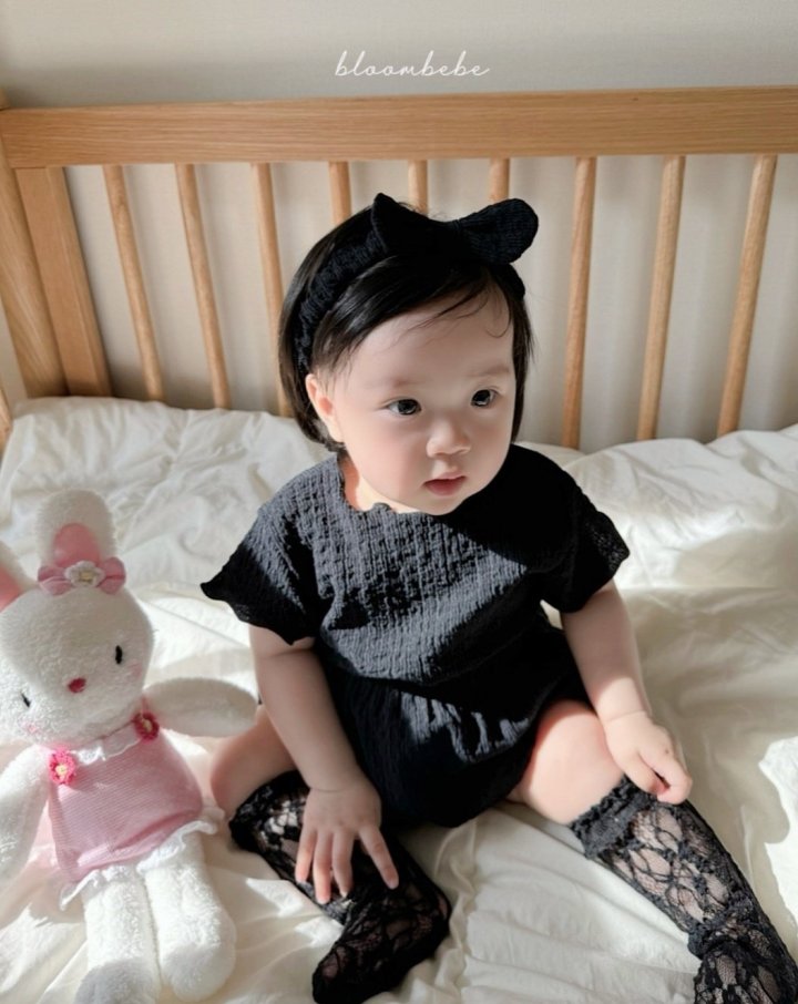Bloombebe - Korean Baby Fashion - #babylifestyle - Wrinkled Top Bottom Set - 8