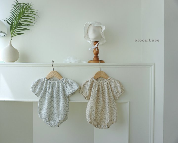Bloombebe - Korean Baby Fashion - #babyoninstagram - Tiny Floral Baby Suit - 10