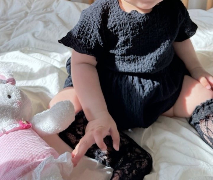 Bloombebe - Korean Baby Fashion - #babyootd - Wrinkled Top Bottom Set - 10