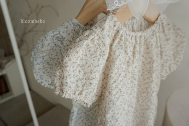 Bloombebe - Korean Baby Fashion - #smilingbaby - Tiny Floral Baby Suit - 2
