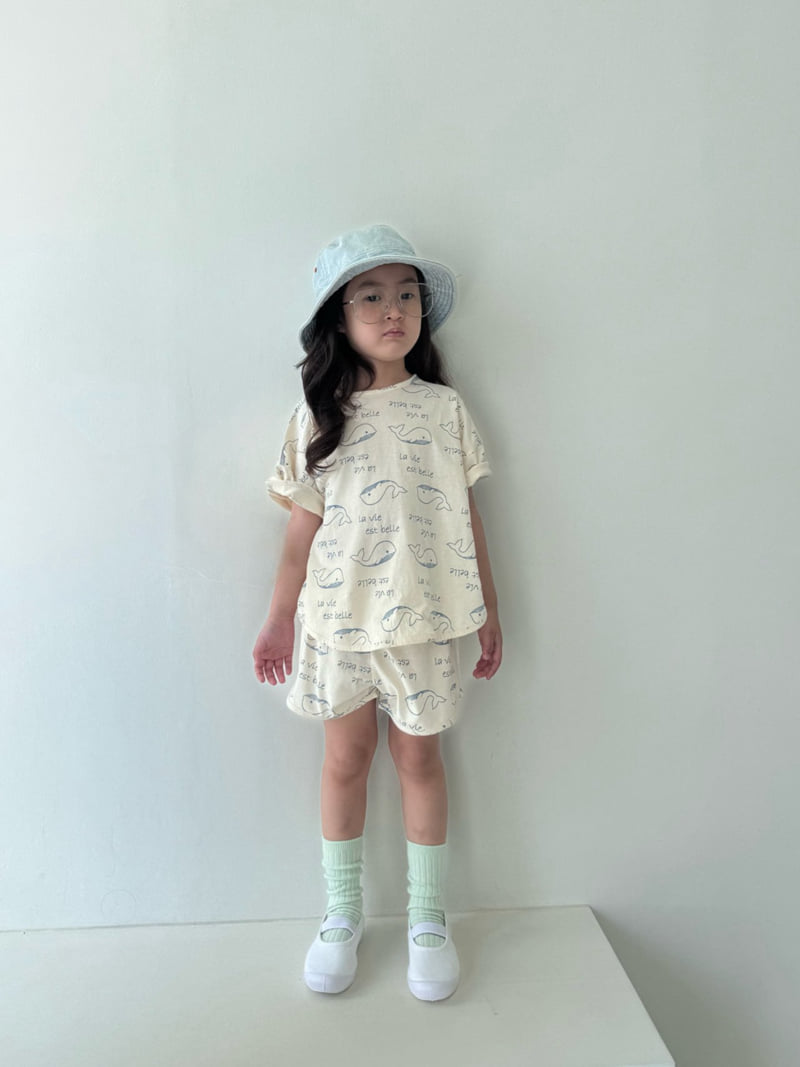 Bon Bon Butik - Korean Children Fashion - #Kfashion4kids - Whale Tee - 3