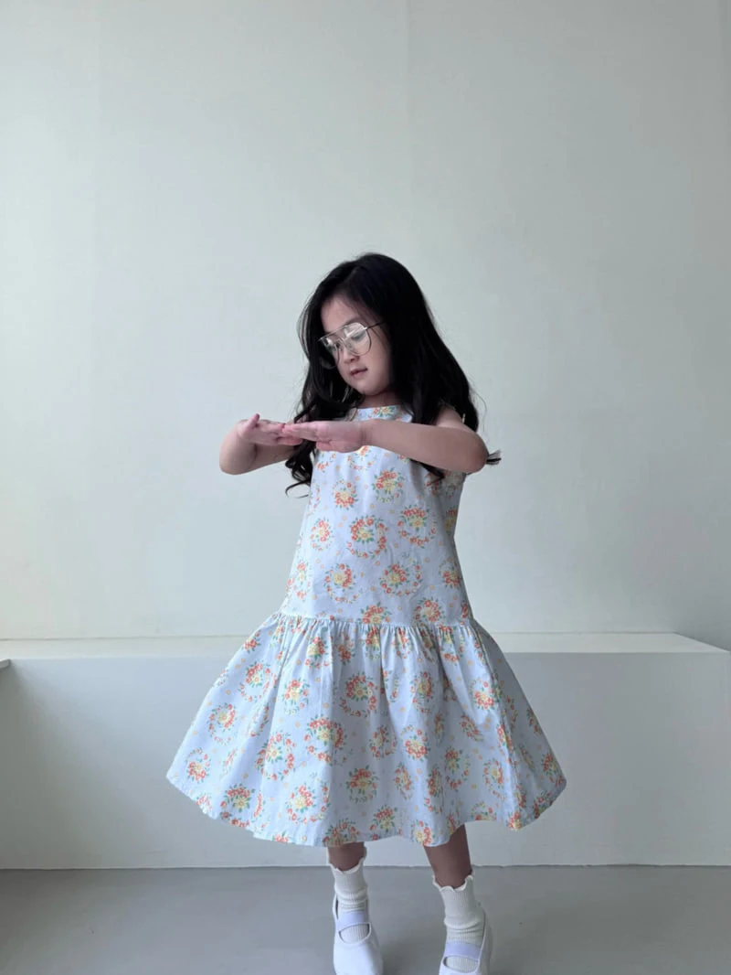 Bon Bon Butik - Korean Children Fashion - #kidzfashiontrend - Flow One-piece - 4