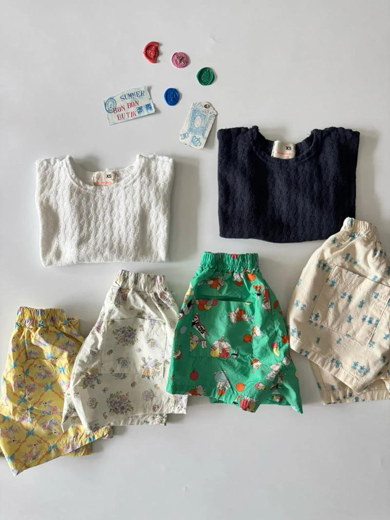 Bon Bon Butik - Korean Children Fashion - #childofig - Openwork Tee - 10