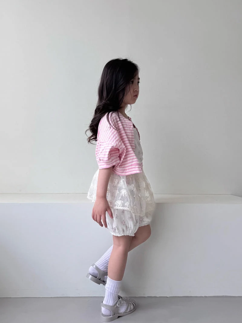 Bon Bon Butik - Korean Children Fashion - #childrensboutique - Flower Bloomer - 9